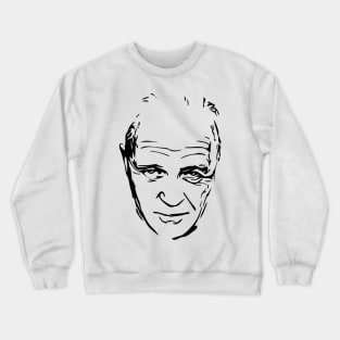 Anthony Hopkins Stencil Artwork Crewneck Sweatshirt